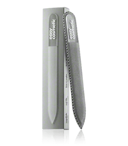 easycosmetic Nagelfeile Glasnagelfeile mit Schutzhülle