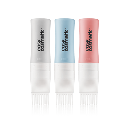 easycosmetic Travel & Sports Hair Treatment Bottle Set (3 x 60 ml)