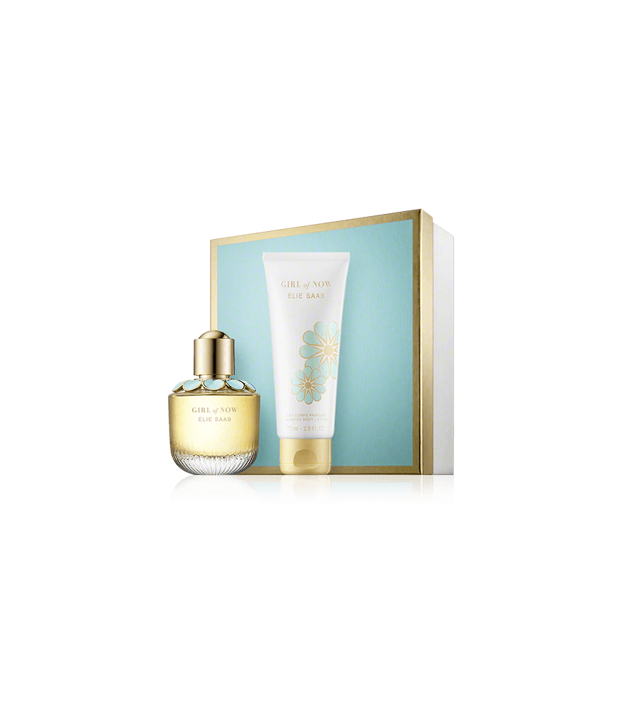 Elie Saab Girl of Now 50 ml EdP Set mit Body Lotion