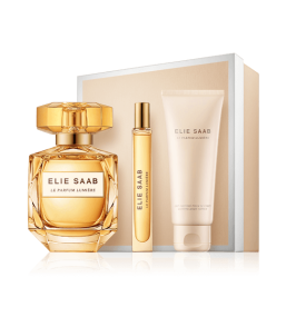 Elie Saab Le Parfum Lumière 90 ml EdP Set mit Body Lotion & Mini EdP