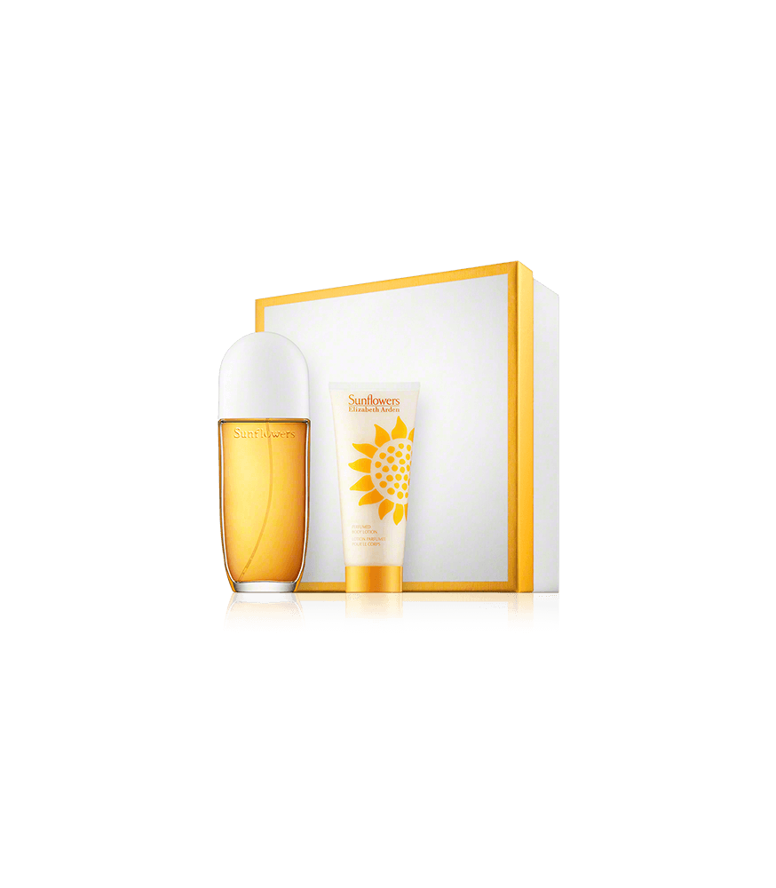 Elizabeth Arden Sunflowers 100 ml EdT Set mit Body Lotion