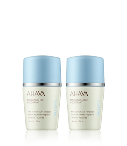 AHAVA Deadsea Water Set mit 2x Magnesium Rich Deodorant