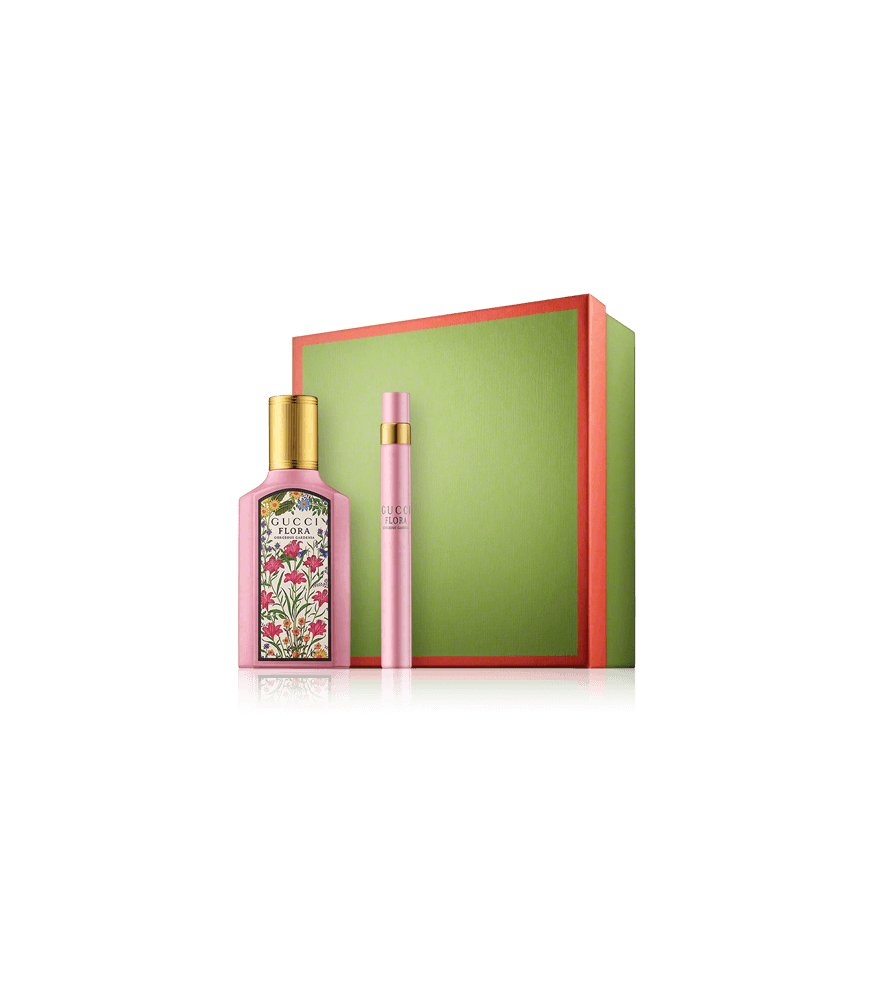 Gucci Flora by Gucci Gorgeous Gardenia 50 ml EdP Set mit Mini EdP Spray