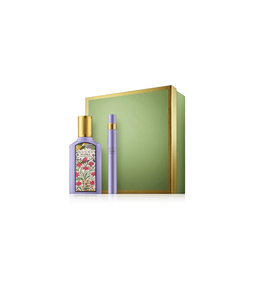 Gucci Flora by Gucci Gorgeous Magnolia 50 ml EdP Set mit Mini EdP Spray