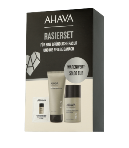 AHAVA Time to Energize Set mit Soothing After-Shave Moisturizer