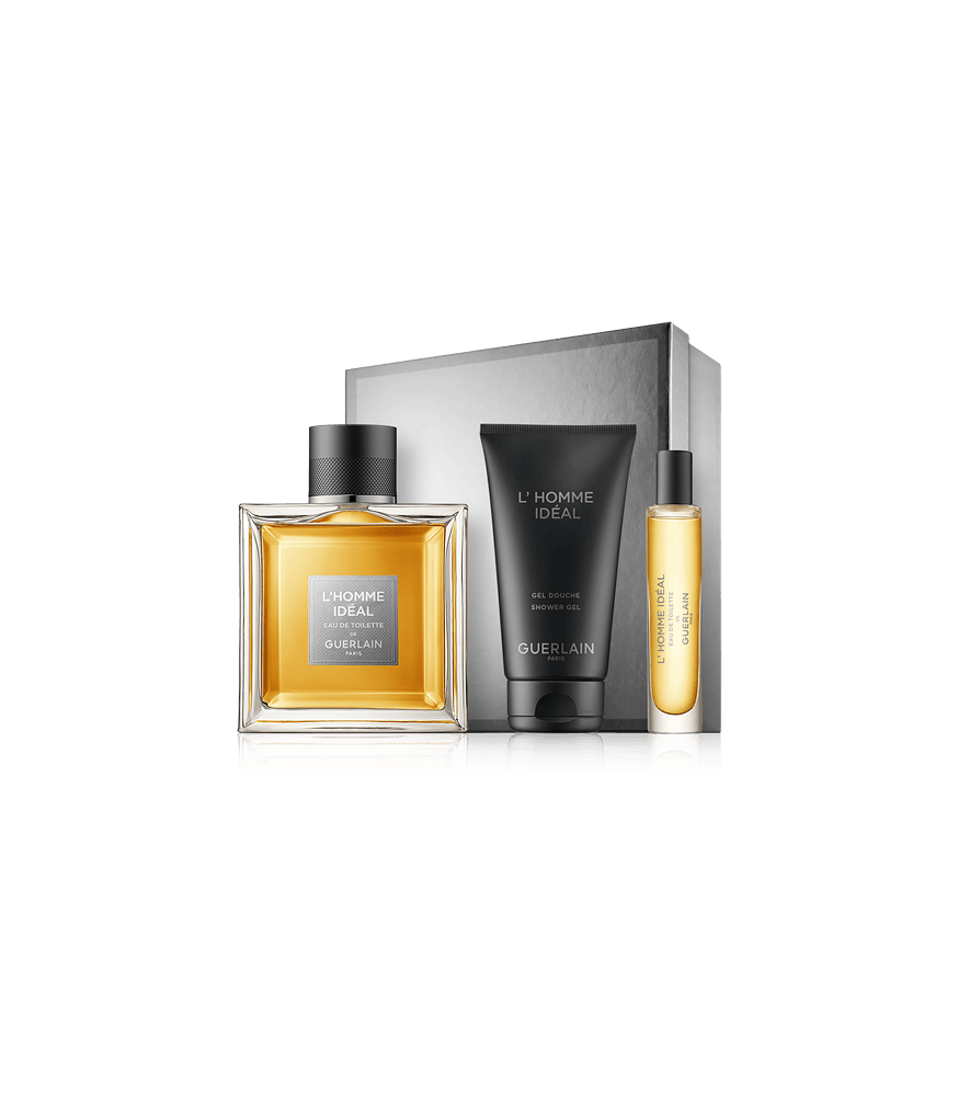 Guerlain L'Homme Idéal 100 ml EdT Set mit Shower Gel & Mini EdT
