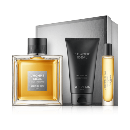 Guerlain L'Homme Idéal 100 ml EdT Set mit Shower Gel & Mini EdT