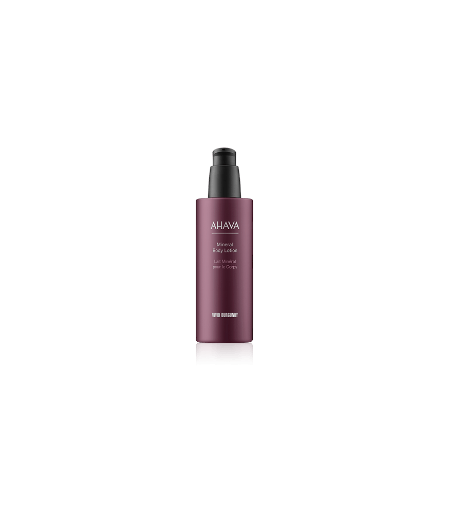 AHAVA Vivid Burgundy Mineral Body Lotion (250 ml)