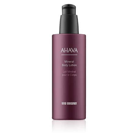 AHAVA Vivid Burgundy Mineral Body Lotion (250 ml)