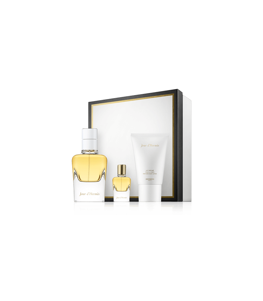 Hermès Jour d'Hermès 50 ml EdP Set mit Body Lotion