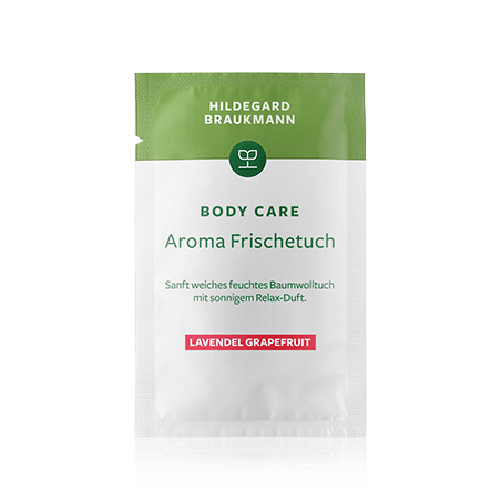 Hildegard Braukmann Body Care Aroma Frischetücher Lavendel Grapefruit (10 Stück)