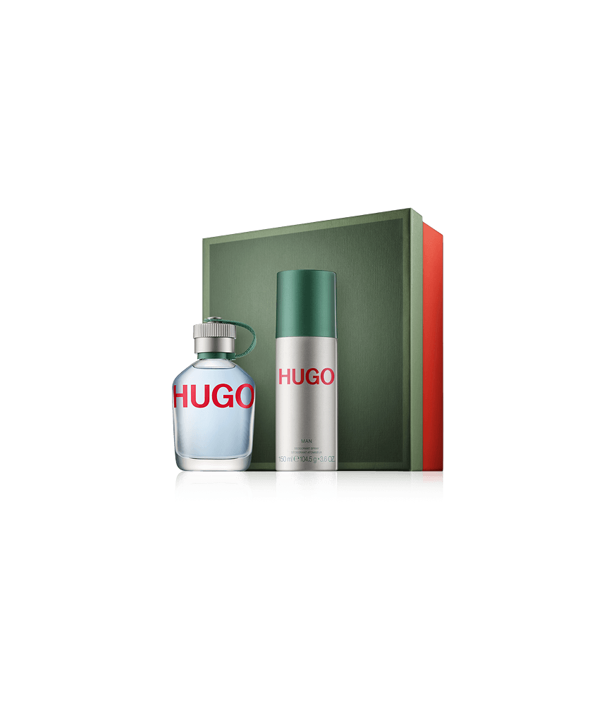 Hugo Boss HUGO 75 ml EdT Set mit Deodorant Spray