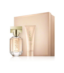 Hugo Boss The Scent for Her 30 ml EdP Set mit Perfumed Body Lotion