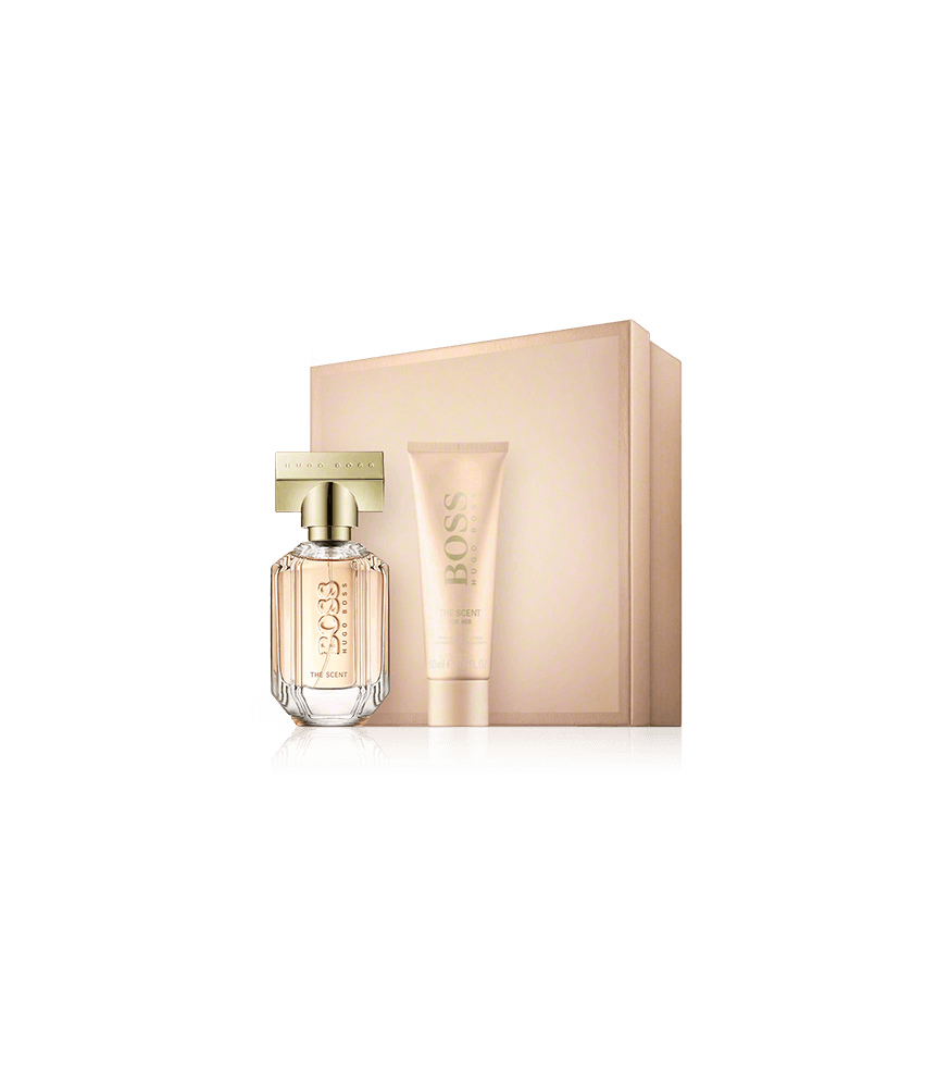Hugo Boss The Scent for Her 30 ml EdP Set mit Perfumed Body Lotion