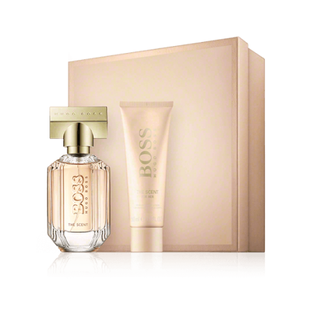 Hugo Boss The Scent for Her 30 ml EdP Set mit Perfumed Body Lotion