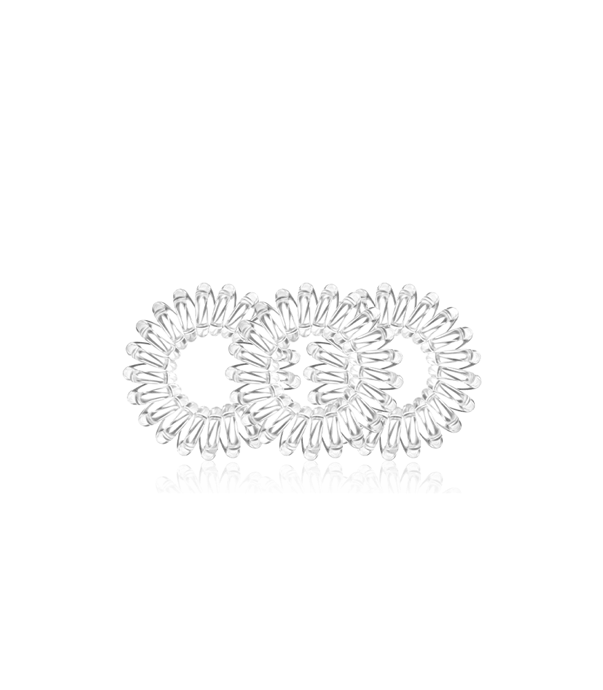 Invisibobble Extra Care Crystal Clear (3 Stück)