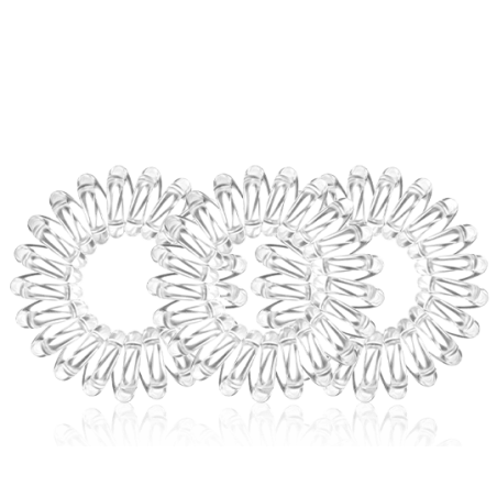 Invisibobble Extra Care Crystal Clear (3 Stück)