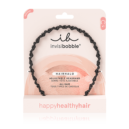Invisibobble Hairhalo Black Sparkle