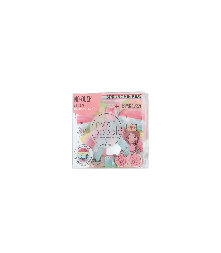 Invisibobble Kids Haargummi-Ring für Kinder Let‘s Chase Rainbows