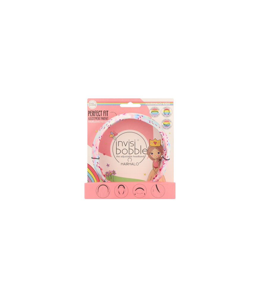 Invisibobble Kids verstellbares Kopfband für Kinder Cotton Candy Dreams
