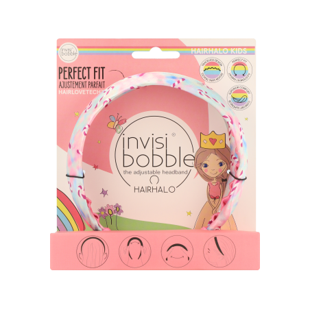 Invisibobble Kids verstellbares Kopfband für Kinder Cotton Candy Dreams