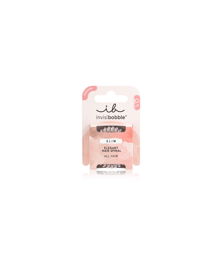 Invisibobble Slim Haargummi mit feinerer Spiralform Vanity Fairy (3 Stück)