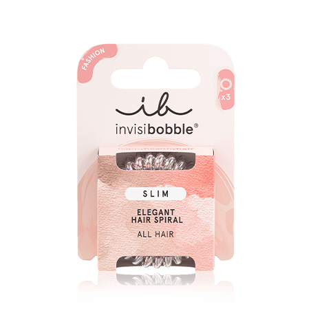 Invisibobble Slim Haargummi mit feinerer Spiralform Vanity Fairy (3 Stück)
