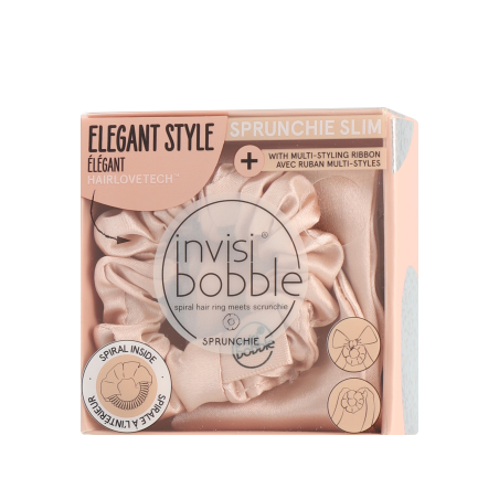 Invisibobble Sprunchie Slim Ballerina Ribbon