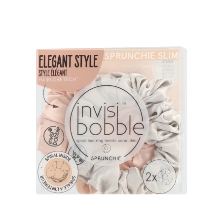 Invisibobble Sprunchie Slim Bella Chrome (2 Stück)