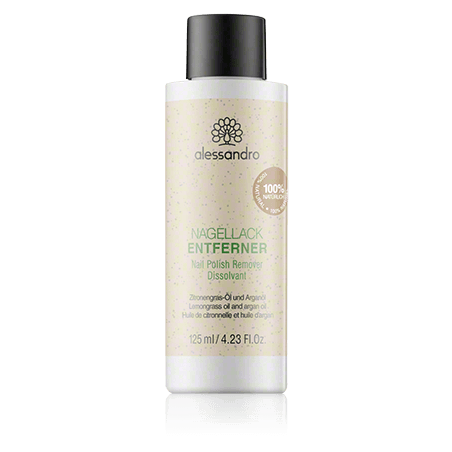 Alessandro Spa Nail Polish Remover 100% Natural (125 ml)